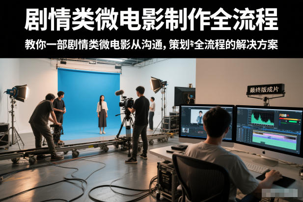 剧情类微电影制作全流程，教你一部剧情类微电影从沟通，策划到拍摄制作全流程的解决方案-聊项目