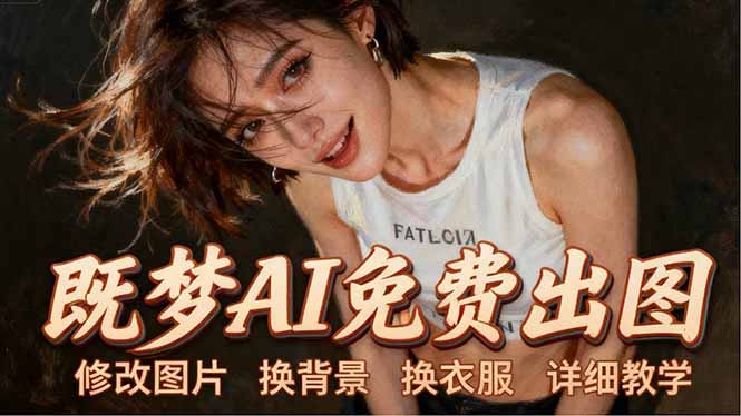 即梦AI全功能实战课：出图、换背景、照片动起来、唱歌说话，Seedance2.0全教学-聊项目