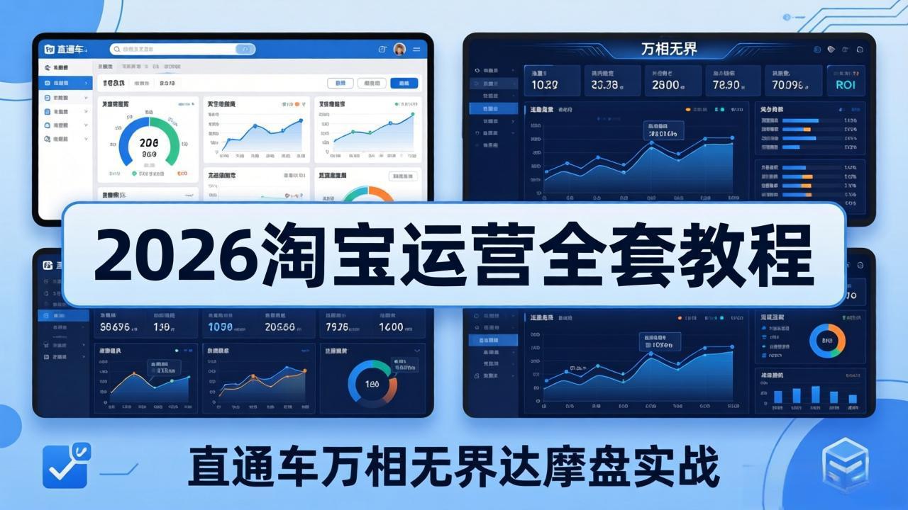 2026淘宝运营全套教程(更新5月8日-聊项目