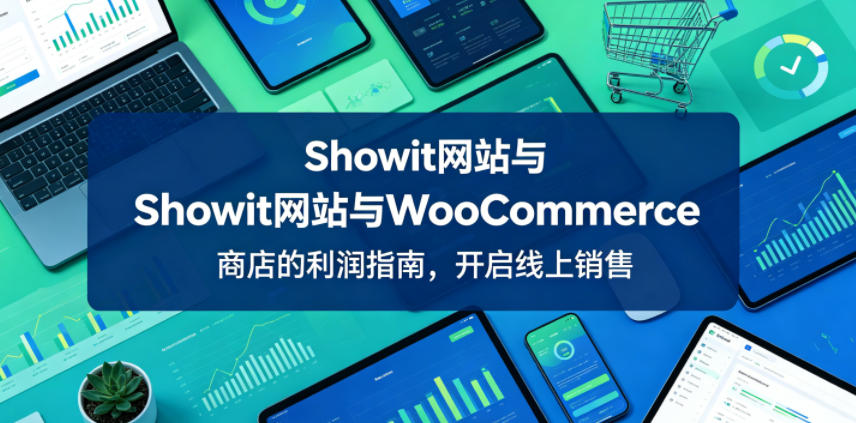 Showit网站与WooCommerce商店的利润指南，开启线上销售【原创双语字幕】-聊项目
