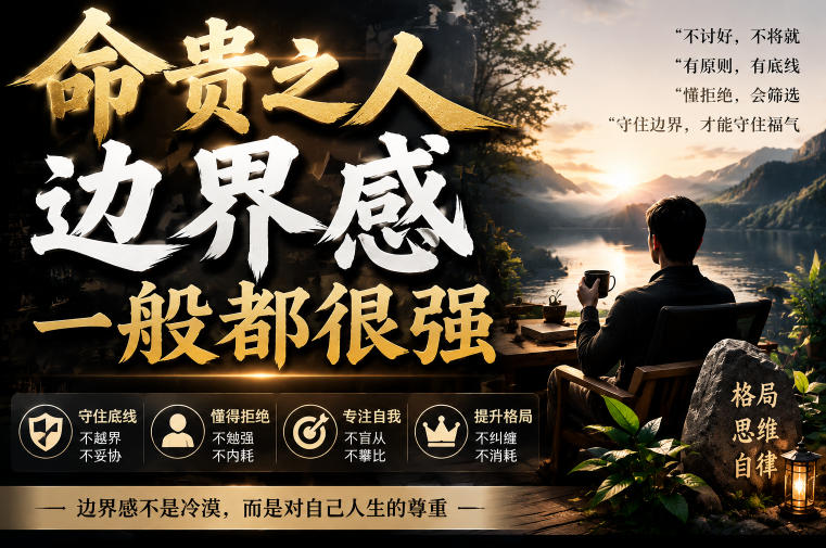 付费文章：命贵之人，边界感一般都很强-聊项目