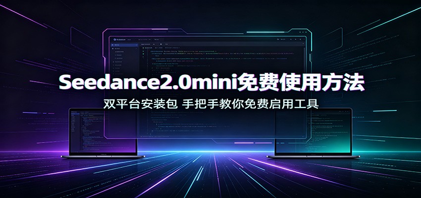 Seedance2.0mini免费使用方法：双平台安装包，手把手教你免费启用工具-聊项目