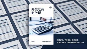 跨境电商财务课，核算逻辑、平台规则、账务处理，掌握全盘账务，胜任高薪岗位月入1.5万+-聊项目