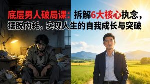 付费文章:底层男人破局课:拆解 6 大核心执念,摆脱内耗,实现人生的自我成长与突破-聊项目
