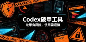Codex破甲工具,破甲有风险,使用需谨慎-聊项目