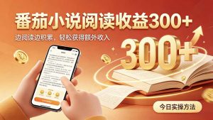 全自动番茄挂机玩法，日入300+，操作门槛低，一台电脑即可开展-聊项目
